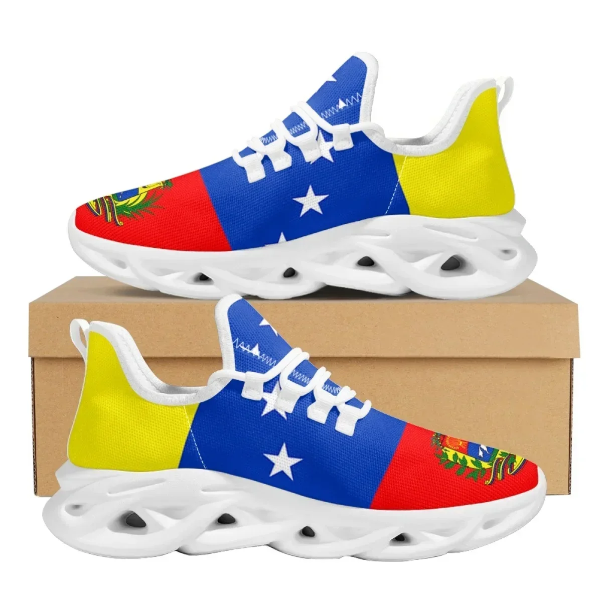 Women Shoes Tennis - Zapatillas con la Bandera de Venezuela