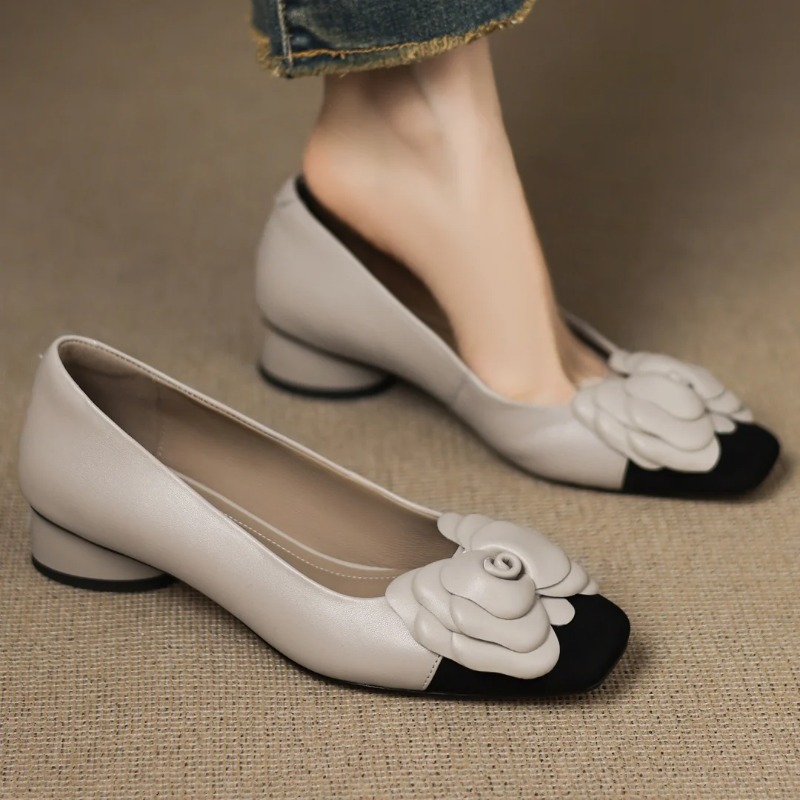Women'S Heels - Zapatos de tacón sin cordones con