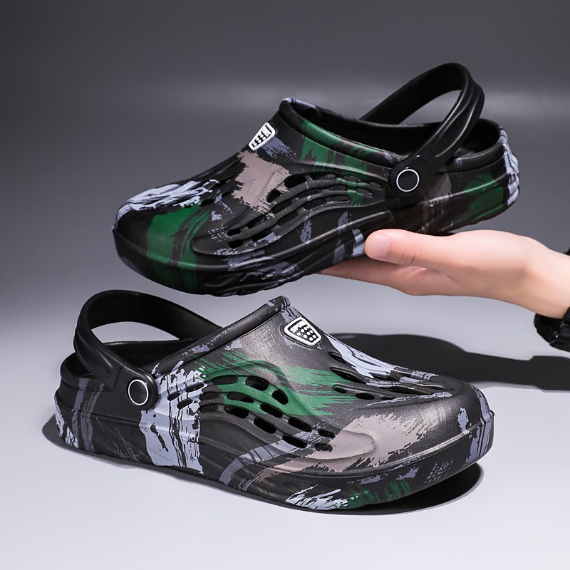 Croc Style Clog - Sandalias de Verano para Hombre con
