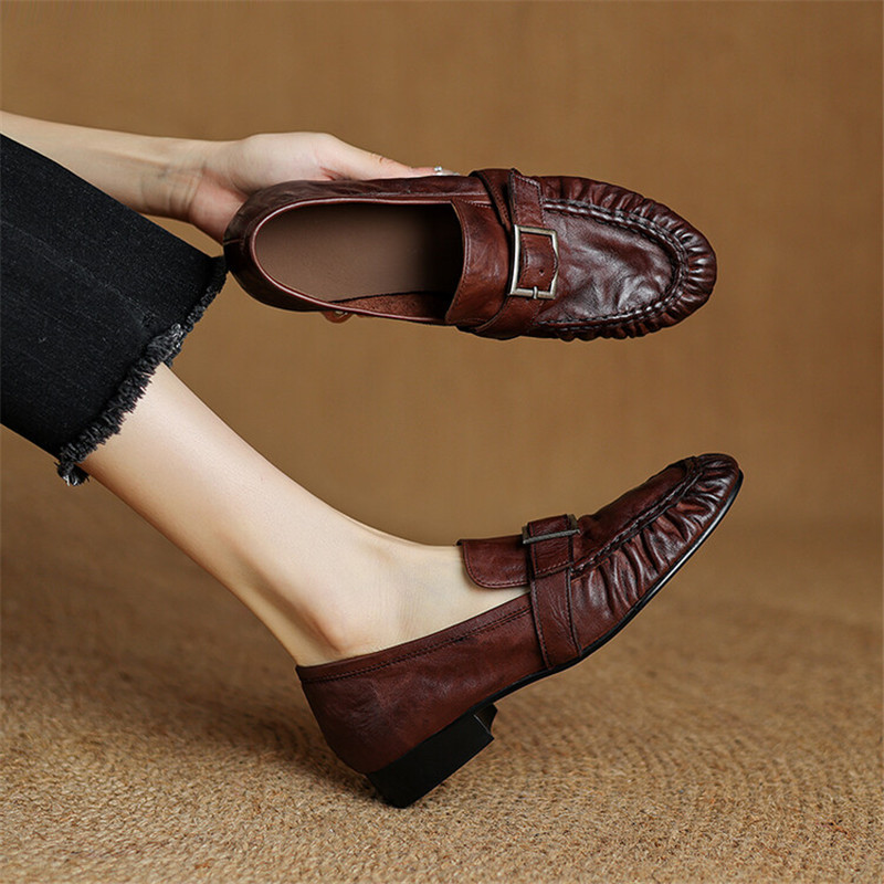 Women'S Heels - Zapatos de tacón grueso para Mujer,