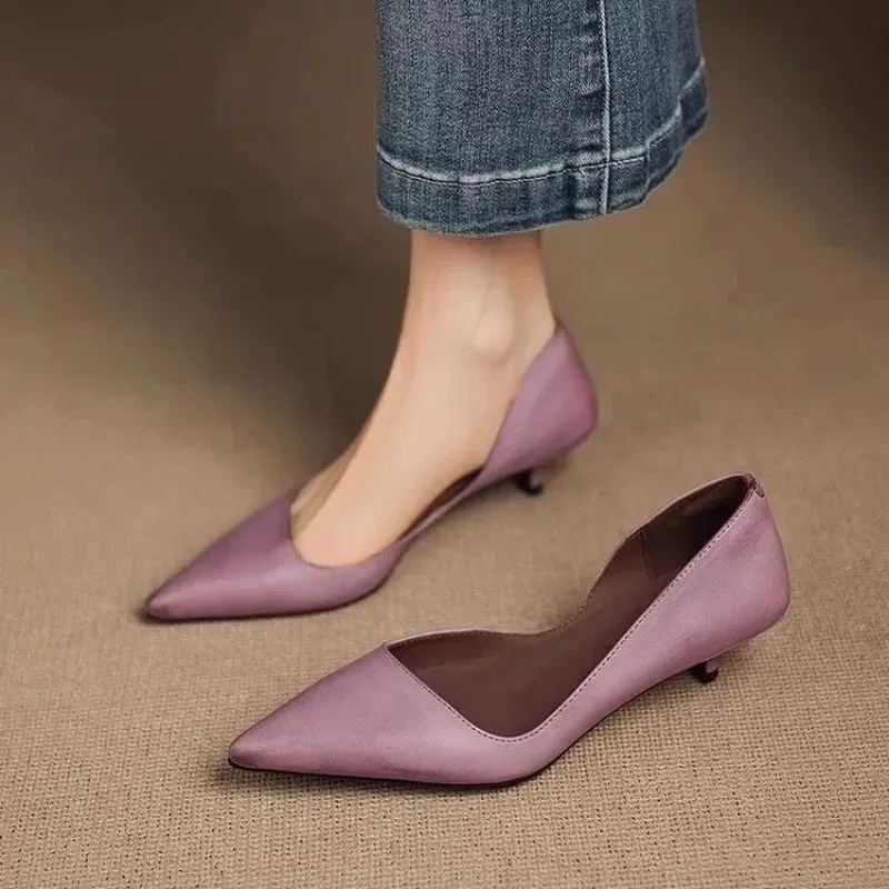 Women'S Heels - Tacones de aguja con punta estrecha