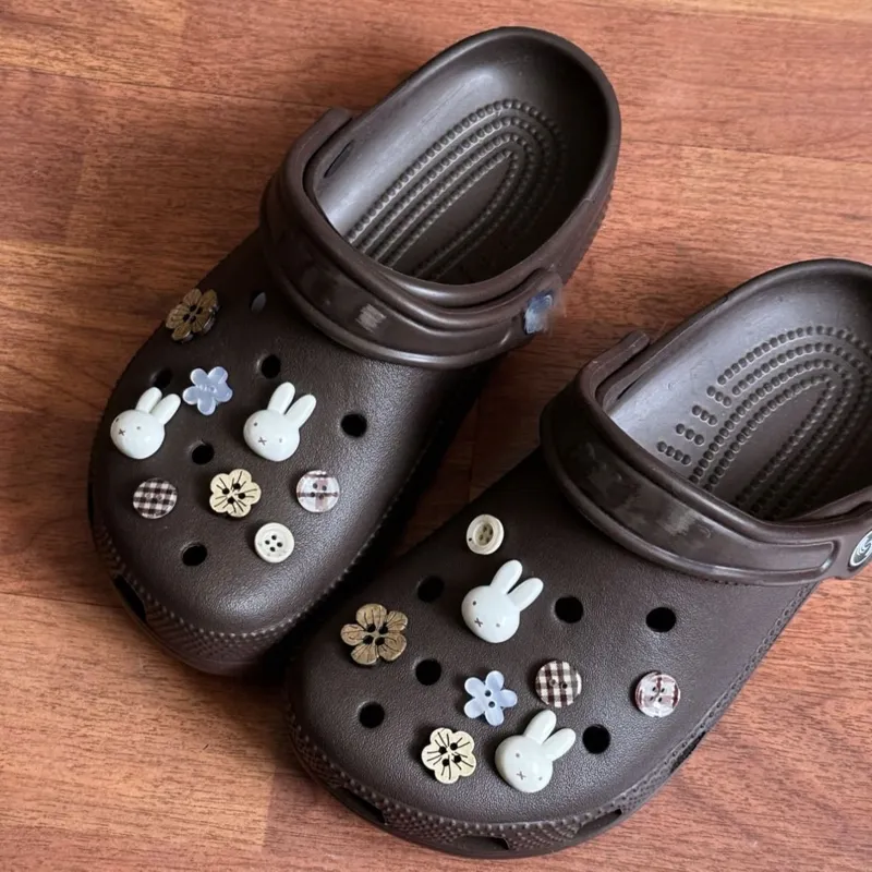 Croc Style Clog - Adornos para Zapatos de Conejo y