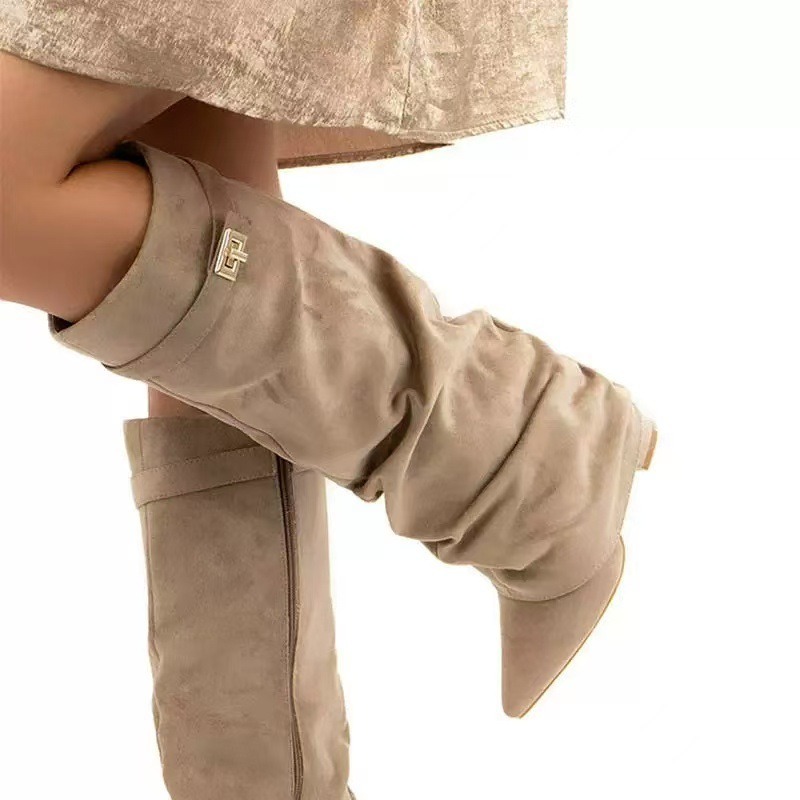 High Knee Heel Boots - Botas Altas de Mujer 2026, con