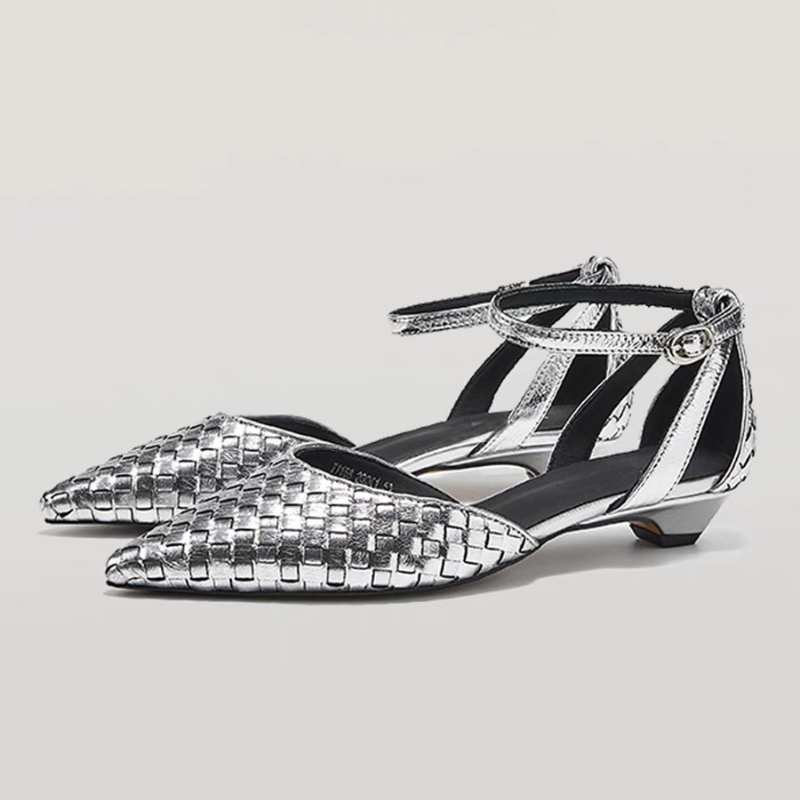 Women Shoes Brands - Sandalias elegantes con punta estrecha y