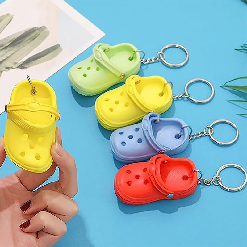 100 Piezas Mini Llaveros Estil - Croc Style Clog reseña y precio