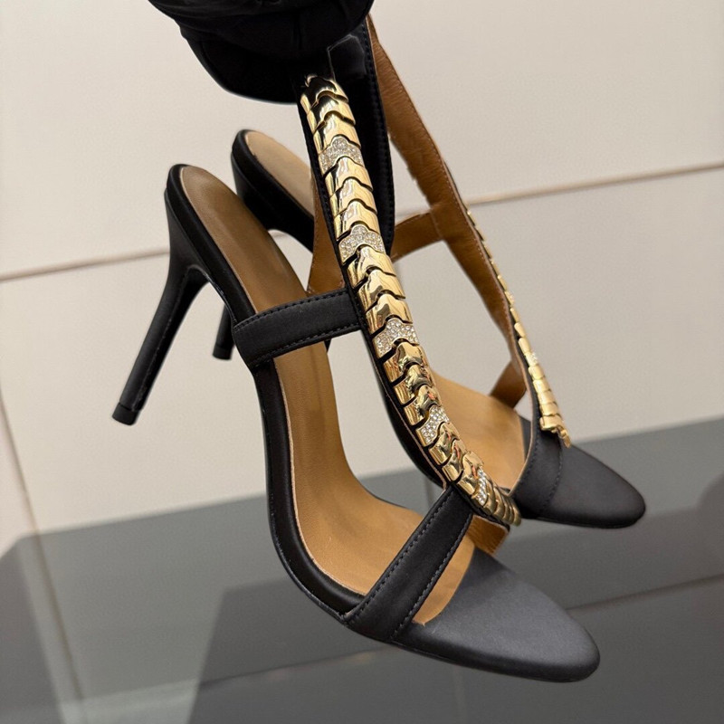 Sandalias de gladiador de saté - Women Shoes Formal reseña y precio