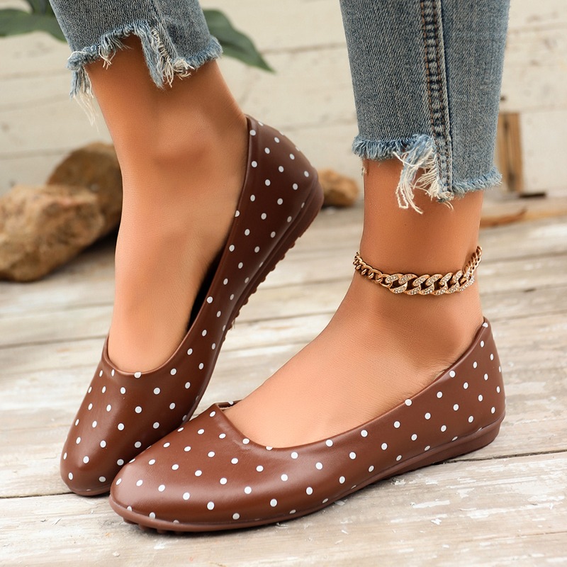 Zapatos Planos Blancos con Pun - Women Shoes For Walking reseña y precio