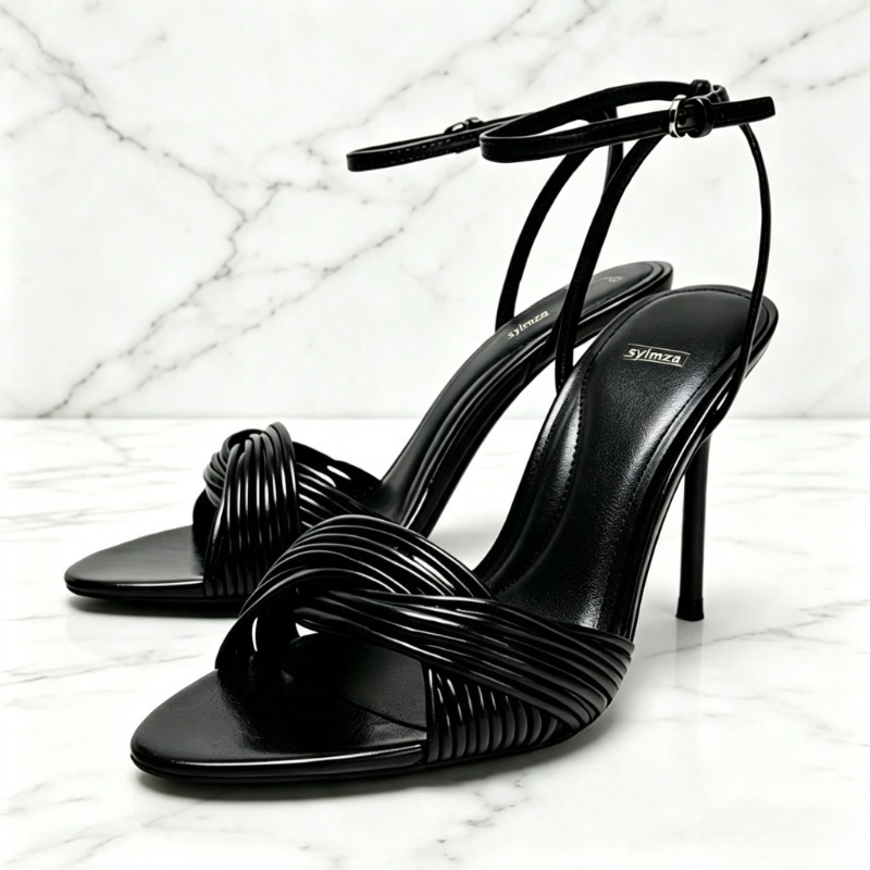 Sandalias de tacón de aguja co - Women Shoes Brands reseña y precio