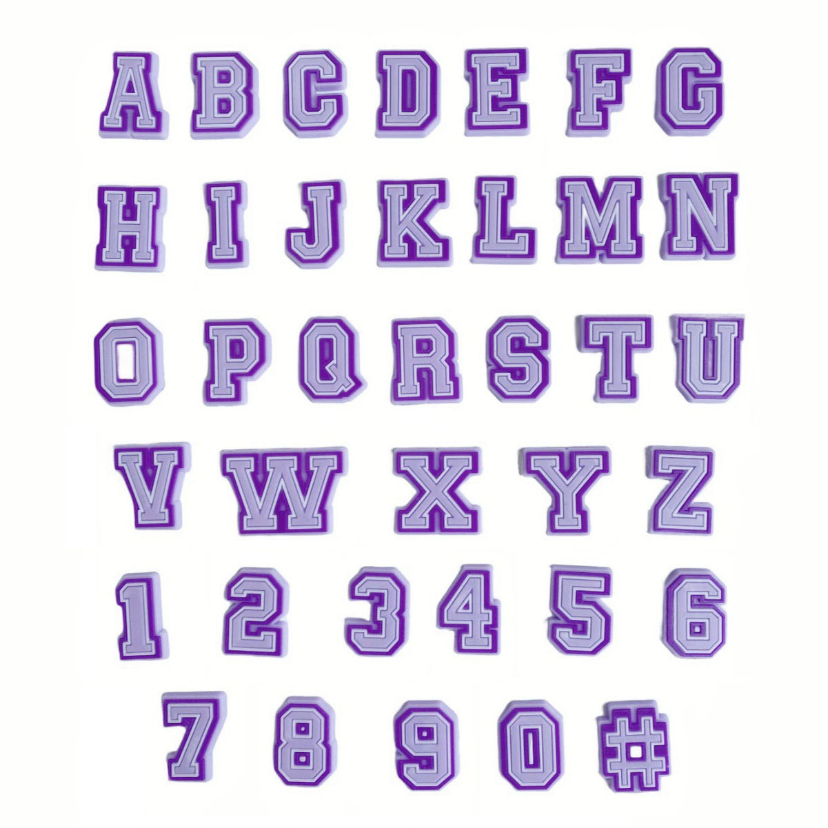 Nuevos Pins de Letras del Alfa - Croc Style Clog reseña y precio