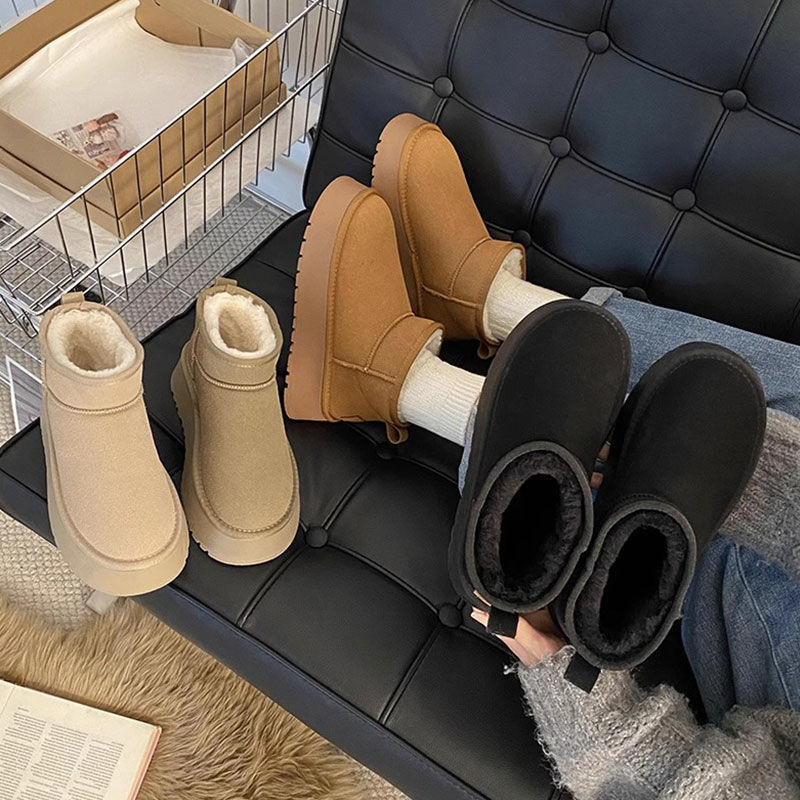 Botas de nieve de suela gruesa - Women Shoes Size Chart reseña y precio