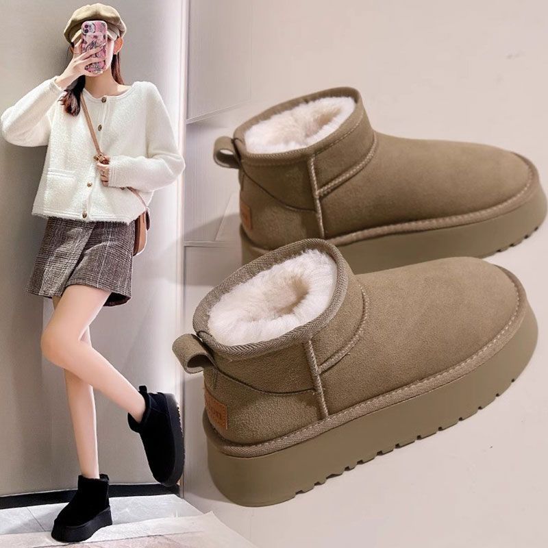 Botas de nieve de suela gruesa - Women Shoes Size Chart reseña y precio