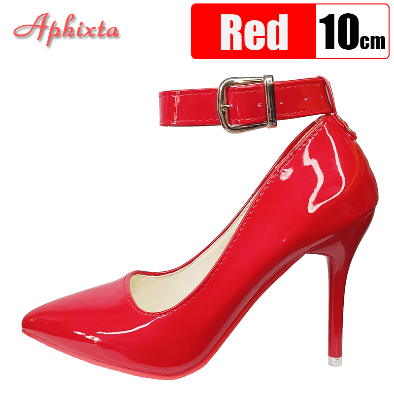 Aphixta, zapatos de tacón de a - Patent Leather Pump reseña y precio