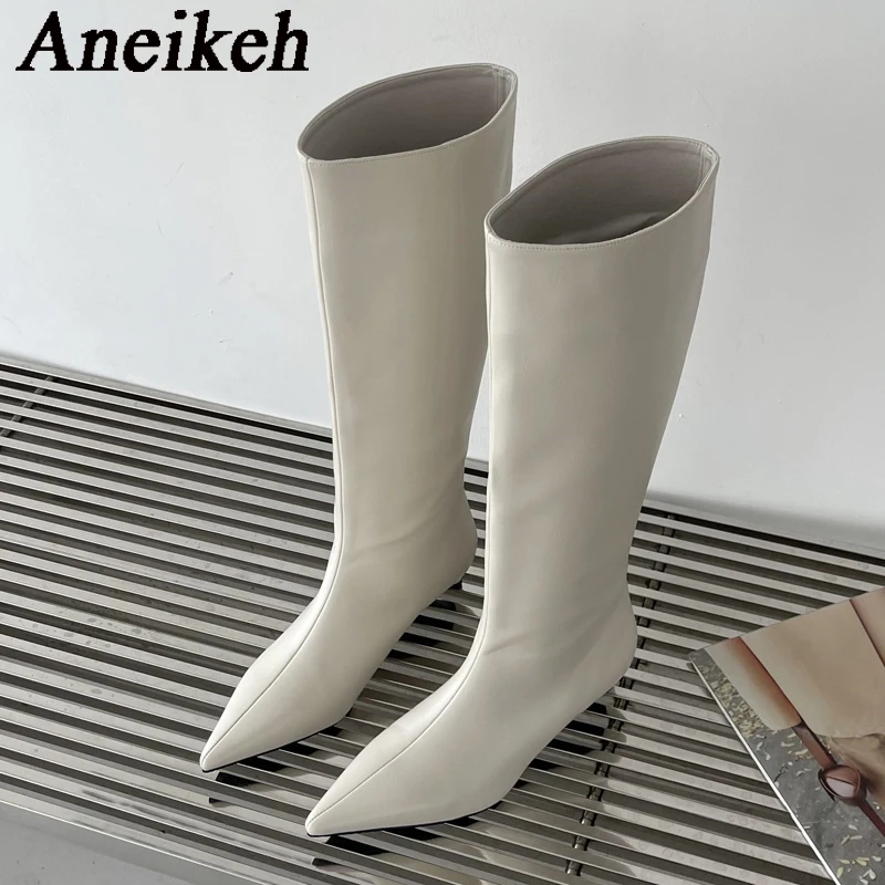 Aneikeh 2026 moda Sexy tacones - High Knee Heel Boots reseña y precio