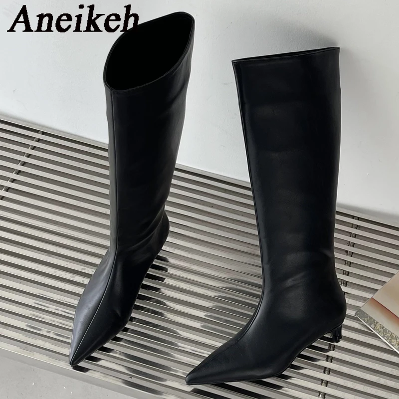 Aneikeh 2026 moda Sexy tacones - High Knee Heel Boots reseña y precio