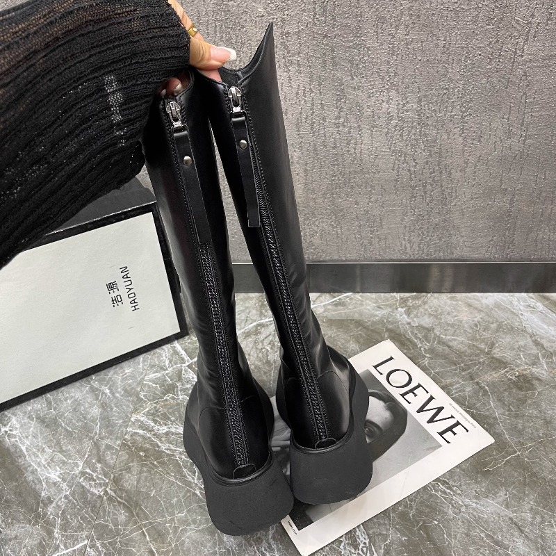 Nuevas botas altas antidesliza - High Knee Heel Boots reseña y precio