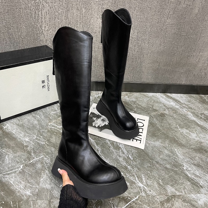 Nuevas botas altas antidesliza - High Knee Heel Boots reseña y precio