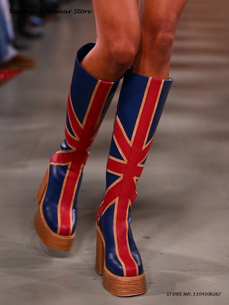 Botas hasta la rodilla con pla - High Knee Heel Boots reseña y precio