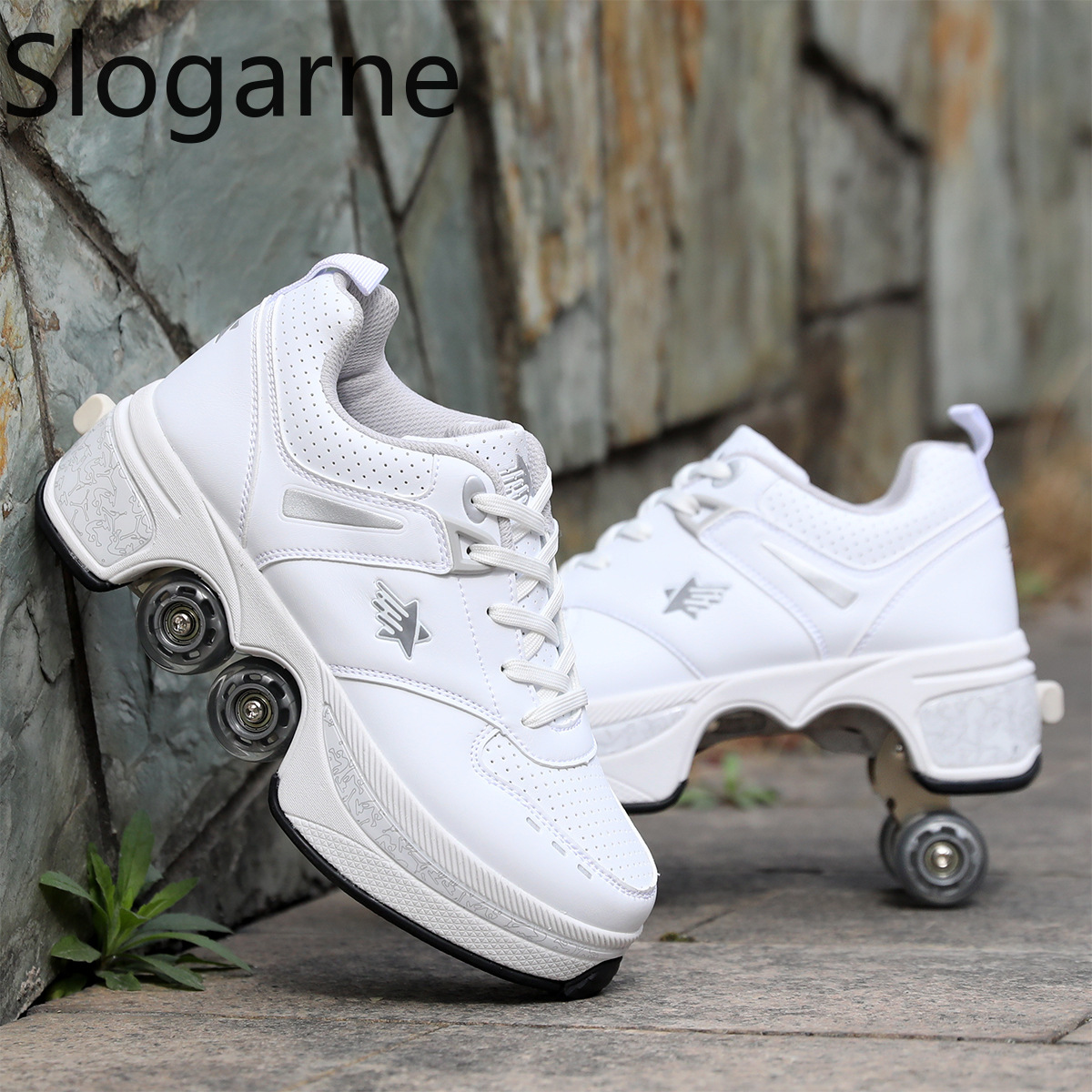 Zapatos de patines de 4 ruedas - Women Shoes Size reseña y precio