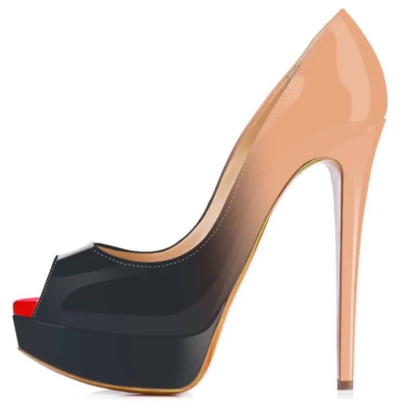 Zapatos de tacón de aguja sexi - Patent Leather Pump reseña y precio
