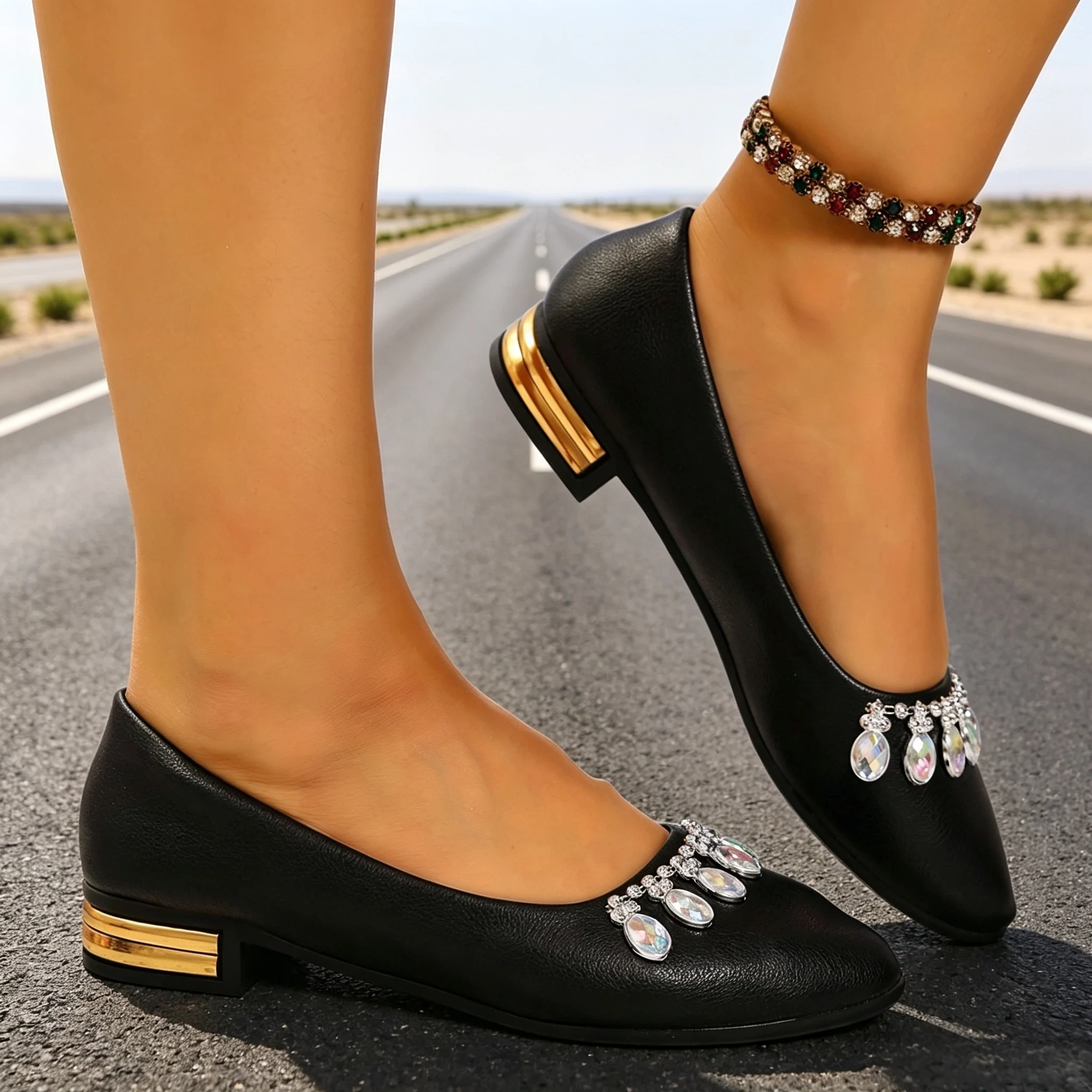 Zapatos Planos de Mujer con Pu - Women'S Shoes In Fashion reseña y precio