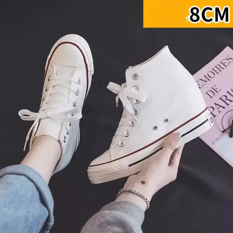Zapatos de lona con plataforma - Women Shoes Size Chart reseña y precio