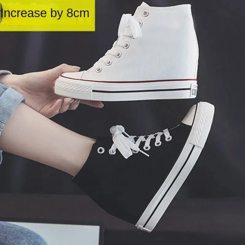 Zapatos de lona con plataforma - Women Shoes Size Chart reseña y precio