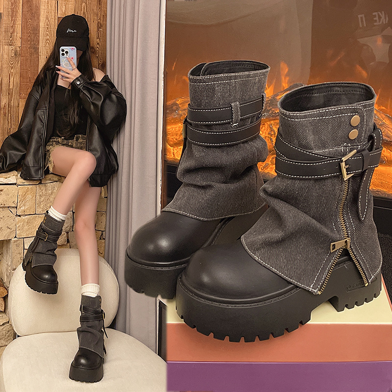 Botines para Mujer, Estilo Vaq - Women Shoes Size Chart reseña y precio