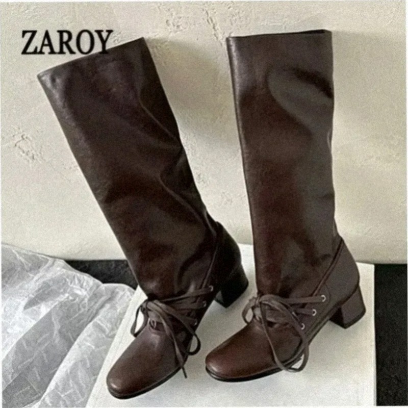 ZAROY - Botas Altas hasta la R - High Knee Heel Boots reseña y precio