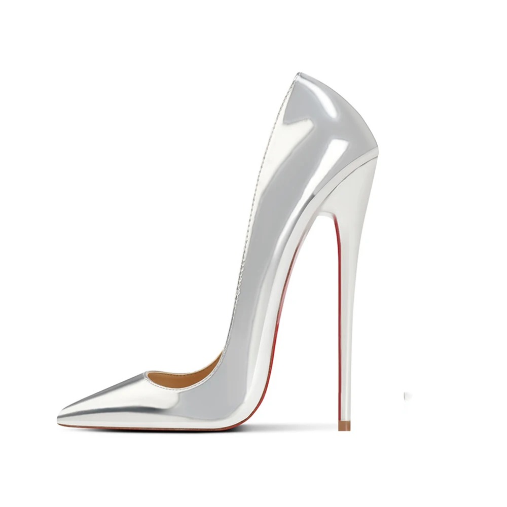 Zapatos de Tacón Alto de Aguja - Patent Leather Pump reseña y precio