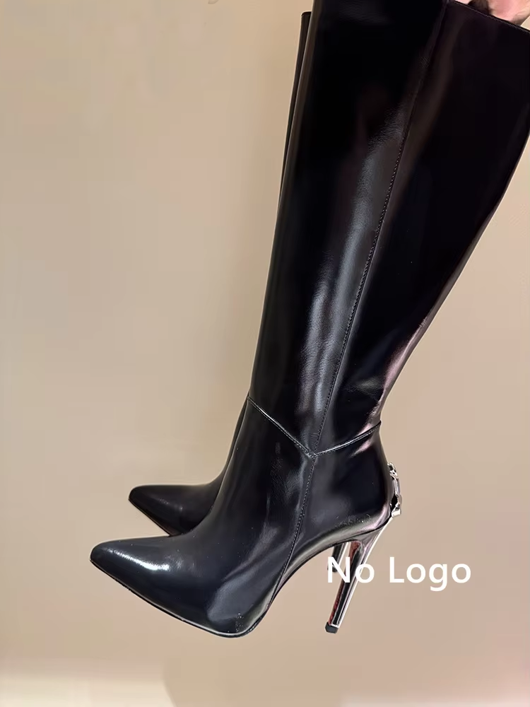 Botas hasta la rodilla de cuer - High Knee Heel Boots reseña y precio