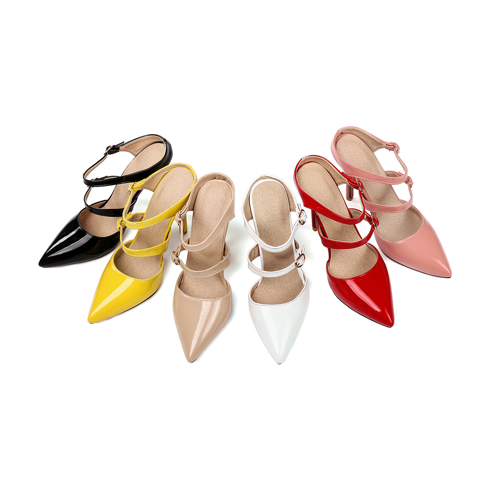 Sandalias de tacón alto de agu - Women Shoes Brands reseña y precio