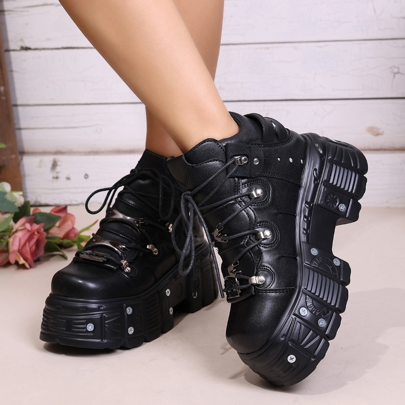 Zapatos de Mujer Estilo Punk c - Women Shoes Size Chart reseña y precio