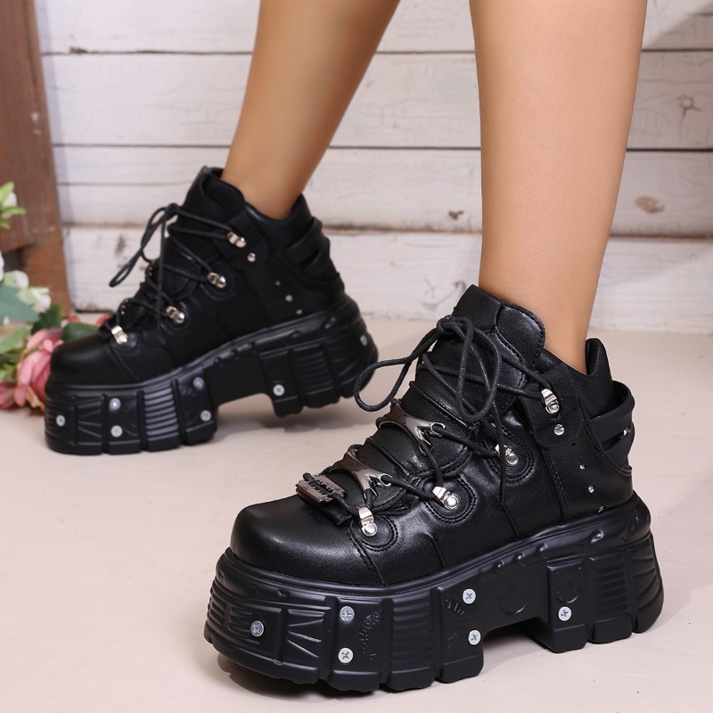 Zapatos de Mujer Estilo Punk c - Women Shoes Size Chart reseña y precio