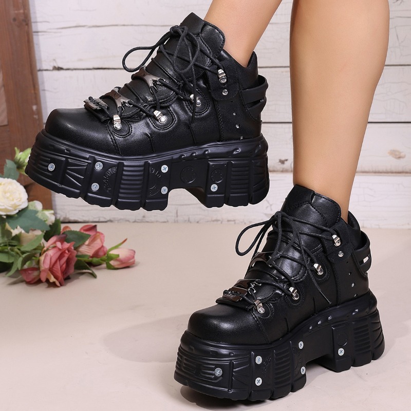 Zapatos de Mujer Estilo Punk c - Women Shoes Size Chart reseña y precio