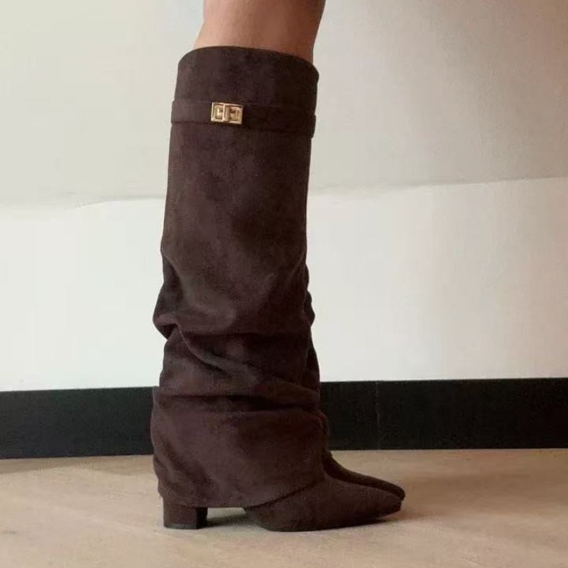 Botas Altas de Mujer 2026, con - High Knee Heel Boots reseña y precio