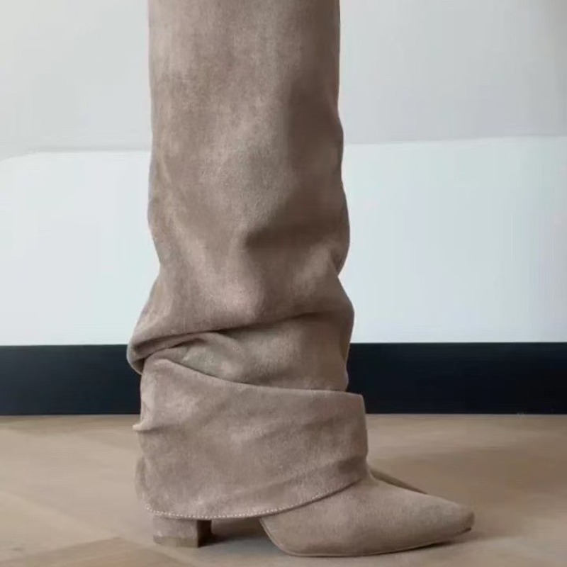 Botas Altas de Mujer 2026, con - High Knee Heel Boots reseña y precio