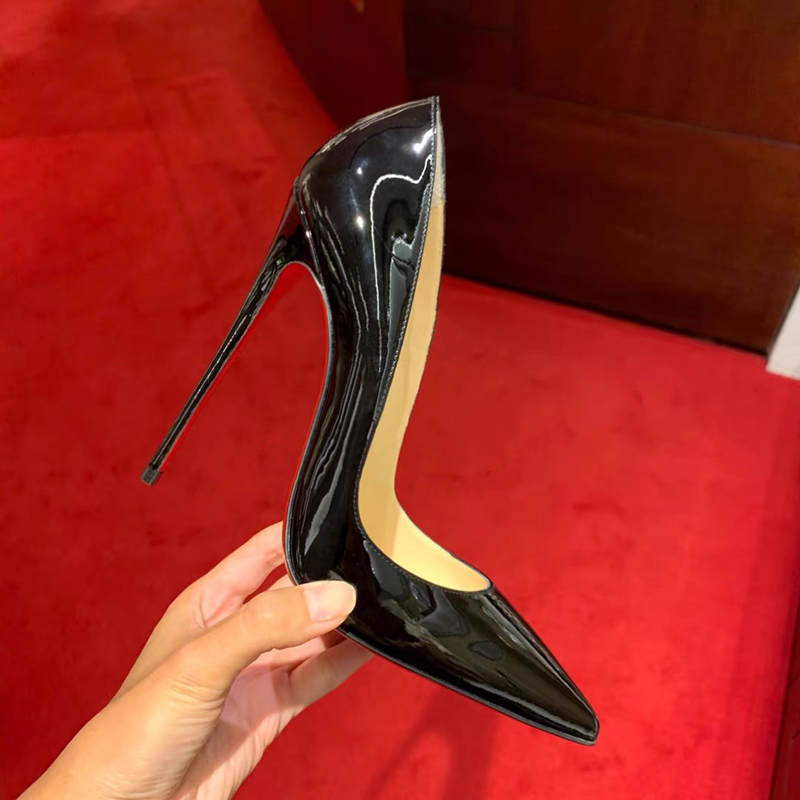 Nuevos Zapatos de Tacón Alto C - Patent Leather Pump reseña y precio