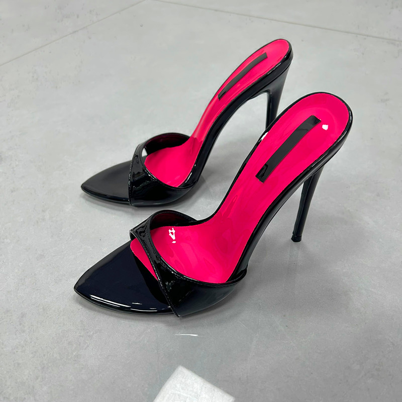 Zapatos de tacón de aguja para - Patent Leather Pump reseña y precio