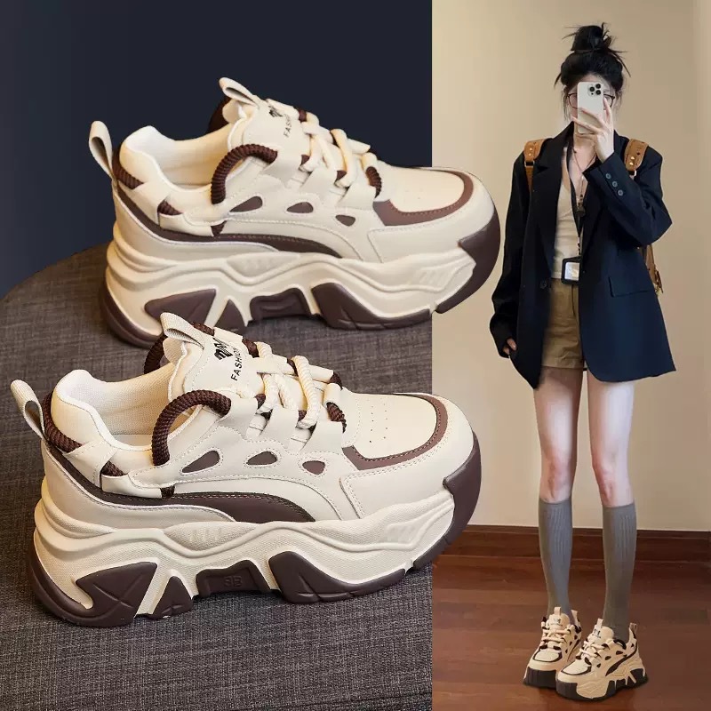 Zapatos de cuero con aumento d - Women'S Shoes Trendy reseña y precio