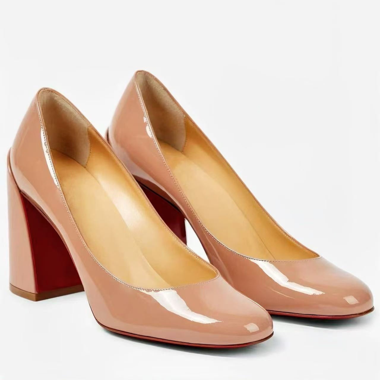 Zapatos de Tacón Alto de Charo - Patent Leather Pump reseña y precio